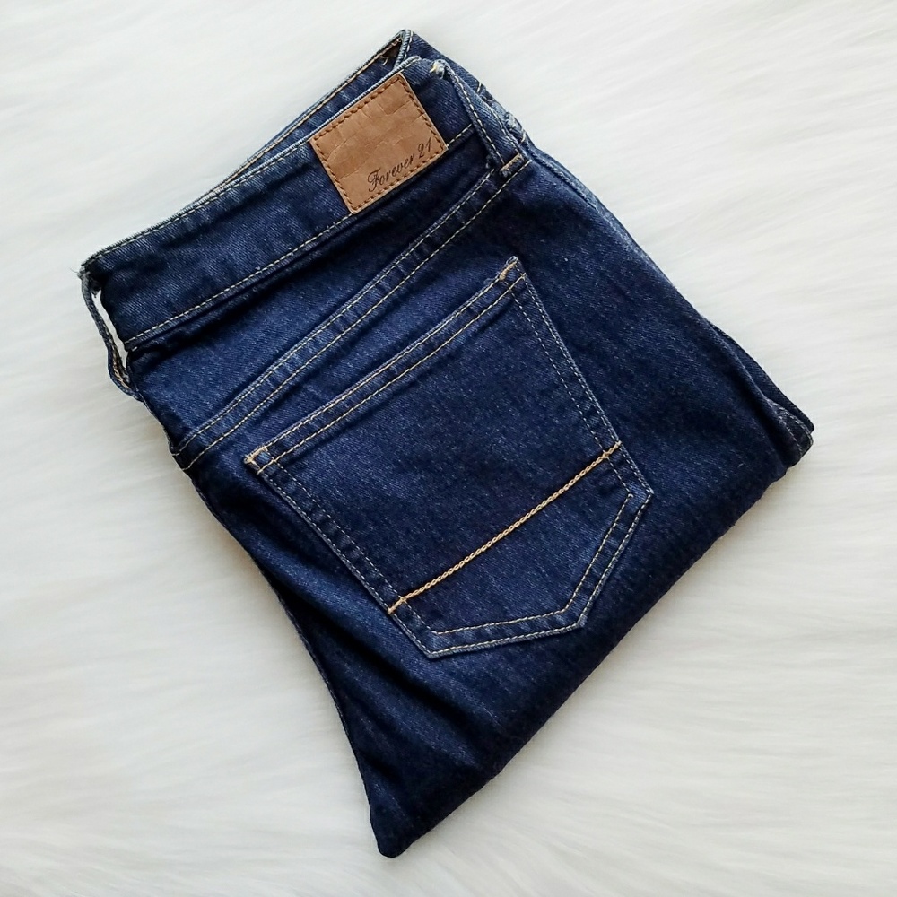 Forever 21 Low-Rise Skinny Jeans